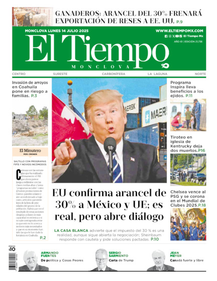 Edición impresa, hoja 1